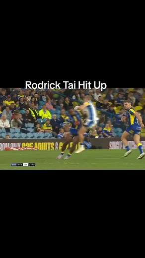 Rodrick Tai Hit Up: Impressive Defence in Rugby League