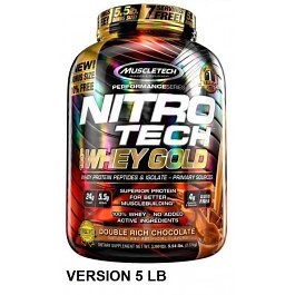 Nitro Tech 100% Whey Gold MuscleTech | SuplementosGYM