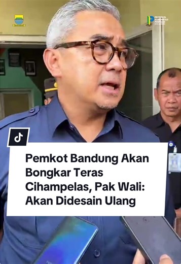 Pemkot Bandung Akan Bongkar Teras Cihampelas, Pak Wali: Akan Didesain Ulang 🙏🏻 Pak Wali mengatakan sudah melakukan kajian. Hasil dari kajian tersebut harus segera melakukan pembokaran Teras Cihampelas. #BandungUTAMA