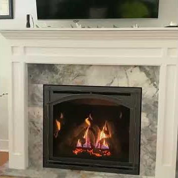 Kozy Heat Bayport 36 Direct Vent Gas Fireplace Living Room Installation