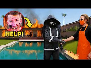 EXPOSED: Burn Face Is Behind the Spy Ninjas Fire?! 😨🔥 Chad Wild Clay, Vy Qwaint, Melvin Pz9)