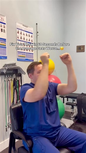 Most people don’t realize how much stress their neck is under every day. Looking down at phones, working on a computer, and sitting for long periods can slowly push the head forward and overload the muscles in the neck and shoulders. When your head moves forward, the muscles supporting your neck must work much harder. Over time this can lead to stiffness, headaches, shoulder tension, and chronic neck pain. This quick posture reset exercise helps activate the muscles that support proper alignment