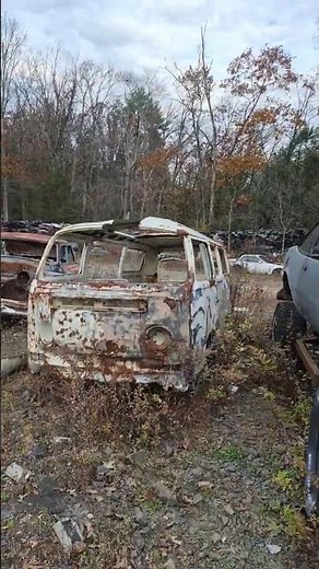 VW Bus Junkyard Find #automobile #junkyard #volkswagen #1970s #cartok