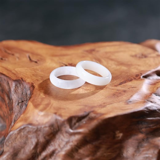 Handcrafted Natural Jadeite Jade Rings - Etsy