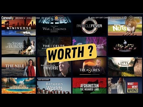 Is CuriosityStream Worth it? | Best Documentary Subscription?