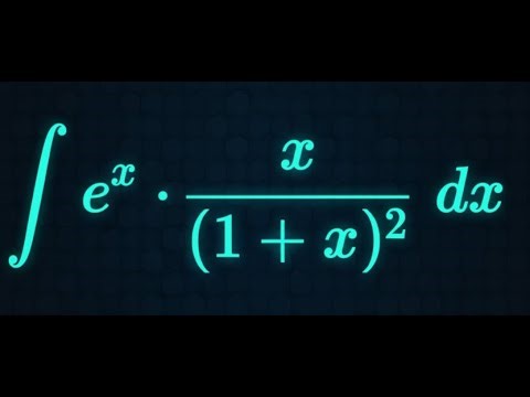 Integral of e^x times x divided by (1 + x)^2