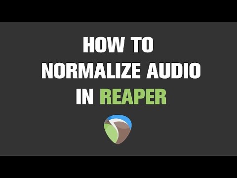 How to Normalize Audio in Reaper | Quick Tutorial