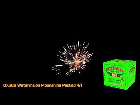 Watermelon Moonshine - 500g Cake -OX506 - Mad Ox Fireworks Cake