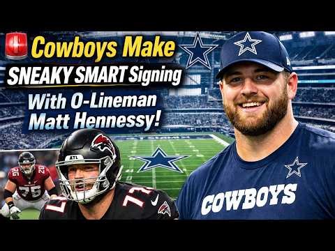 🚨 BREAKING: Dallas Cowboys Make Sneaky Smart Move, Sign Matt Hennessy in NFL Free Agency