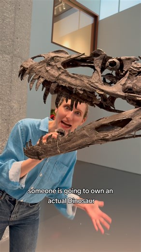 TheArtRevival | What happens when you cross a T-Rex & a Unicorn? CERATOSAURUS! On view @sothebys NYC until July 15th! | Instagram