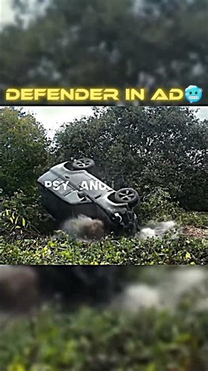 Defender In Ad🥶 VS Real Life💀🗿 Drive Carefully #defender #accident #advsreality #reelvsreality 🏎️💨