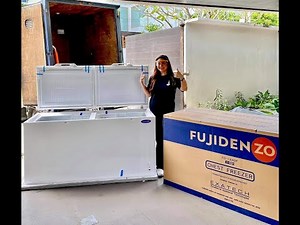 Christine Babao Chooses Fujidenzo FC-18ADF Chest Freezer