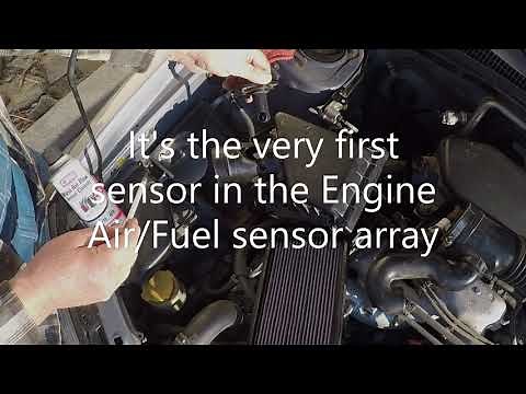 2006 Subaru Forester 2.5L MAF sensor clean & Air Filter replace't