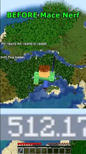 Mace Wind Burst Railgun NERF 1.21 Minecraft