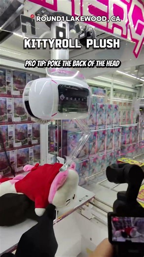 CRANE GAME TIP KITTYROLL PLUSH WIN UFO CATCHE