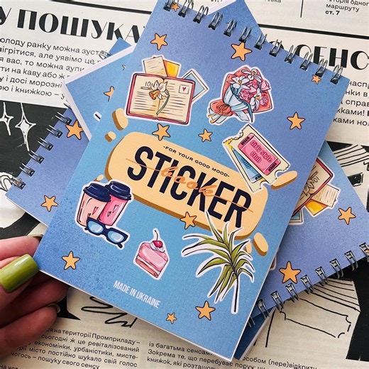 Sticker Book: 24 Sheets of Hand-drawn Planner and Scrapbooking Stickers - Etsy