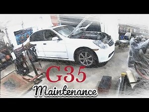 Infinity G35 04'-08' Headlight Replacement & Low Budget Headlight Restoration #HowTo #G35