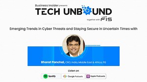 Bharat Panchal, CRO, India, Middle East & Africa, FIS plugs into Business Insider’s Tech Unbound podcast to talk about staying cognisant of this cyber-threat and ways of minimising this! Catch Business Insider’s Tech Unbound podcast on Spotify, Apple Podcasts & Google Podcasts. Listen on Spotify: https://open.spotify.com/show/1RNfw2HLmXAtNDGU5xaP2o | Business Insider India