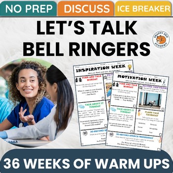 Conversation Starters Prompts - Speaking Time Fillers Discussion Bell Ringers