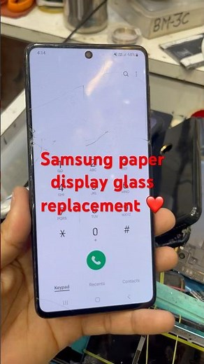 M51 paper display glass replacement #worldmobilerepairingcenter #smartphone #mobilereparingclasses