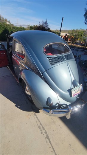 1954 VW Oval Window Cold Start — 6 Volt!