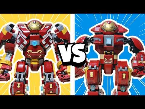 Cuál Hulkbuster de LEGO es MEJOR?