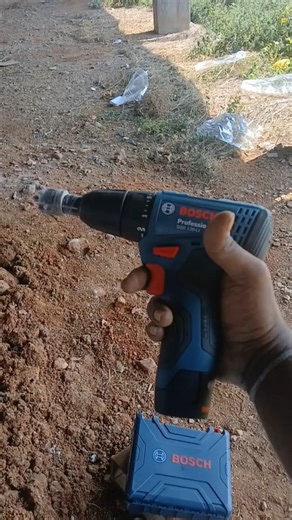 Frp box 25" hole make with bosch lithium battery machine #satisfying #powertools