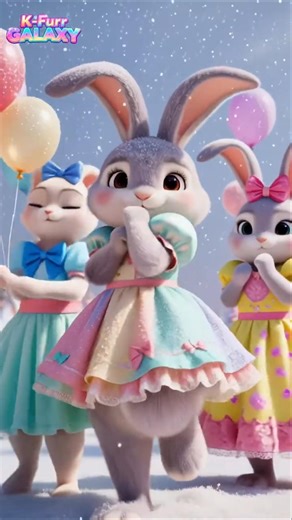 Bunny Idol nails the legendary SNSD Gee Dance Challenge! 👯‍♀️ | K-Furr GALAXY