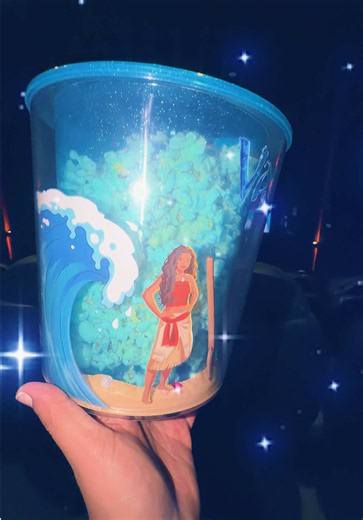 Cómo hacer un cubo de palomitas estilo Vaiana (Moana) paso a paso