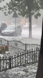 📍Iasi, Târgu Frumos ⛈️ Ανατολική Ρουμανία πριν λίγες ώρες...σαρωτικές χαλαζοπτώσεις ⚡️😮 Πηγη-InfoTrafic Iași /Meteoplus Weather News Greece | Weather News Greece