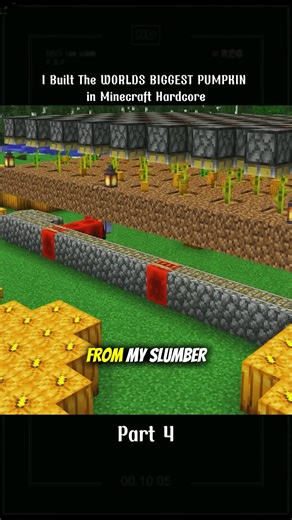 Creating the World's Biggest Pumpkin in Minecraft