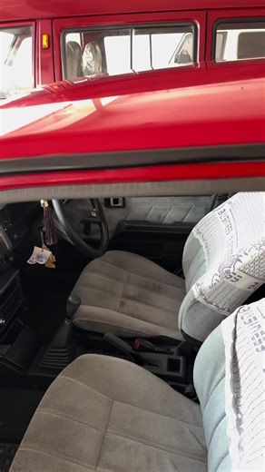 Explore the Vintage Interior of the 1986 Toyota Corolla