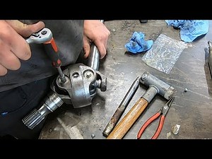 Restauration Allradachse #Teil 4 Kardangelenk reparieren | Fendt Farmer 108s | DIY | BPW Achse