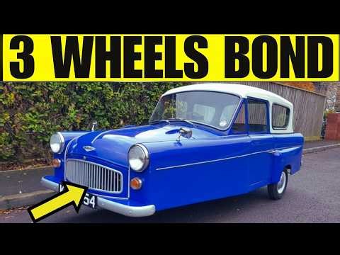 Bond Minicar (1949–1966): 100 MPG on 3 Wheels — Then the Mini Killed It