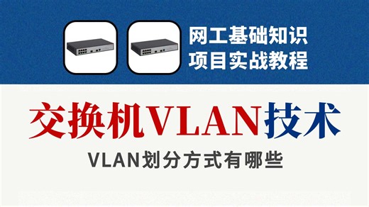 B站超强VLAN技术原理和配置案例讲解，附全套VLAN丨命令文档，保姆级网络工程师教程！