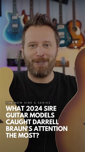 Sire | Will you also be as surprised as Darrell Braun about the new G5 guitar series? Watch the preview & the full video. Link in bio.... | Instagram