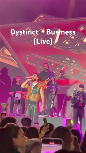 Dystinct - Business (Live) #Dubai #Dystinct #Concert