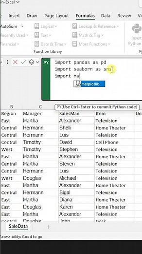 Python in Excel - Quick Demo