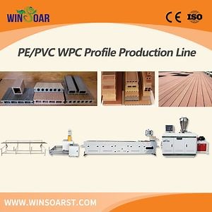 [Hot Item] PP PE PVC Waste Recycled Plastic Wood Lumber Timber Composite WPC Decking Flooring Fence Post Wall Cladding Window Door Panel Frame Profile Extrusion Line