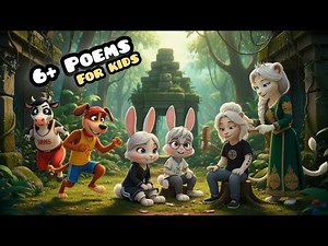 Kids Poem Combination | 6+ Fun Nursery Rhymes for Children | Baby Songs | Kids Learning Poems