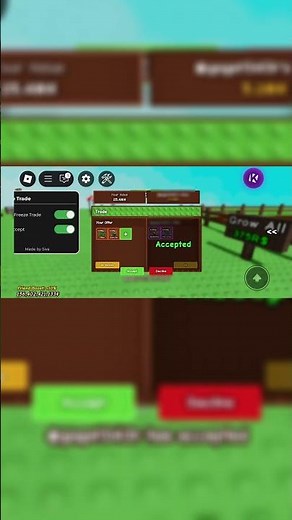 Grow a Garden 🦊 OP FREEZE TRADE Script | KEYLESS | NOT PATCHED