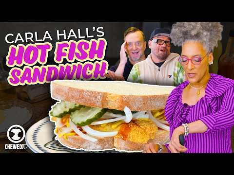 Carla Hall Makes a Classic Nashville Hot Fish Sandwich