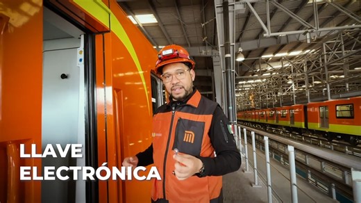 50K views · 1.3K reactions | Los trenes de la línea 12, tienen una llave electrónica para poder acceder a la cabina de conducción. Esta tecnología permite saber cuando una persona ingresa a la cabina del tren y es de uso exclusivo de conductores, conductoras y personal de Material Rodante del metro. ¡En el Metro, seguimos trabajando! | Metrocdmx | Facebook