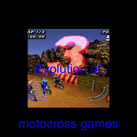 Evolution Of Motocross Video Games