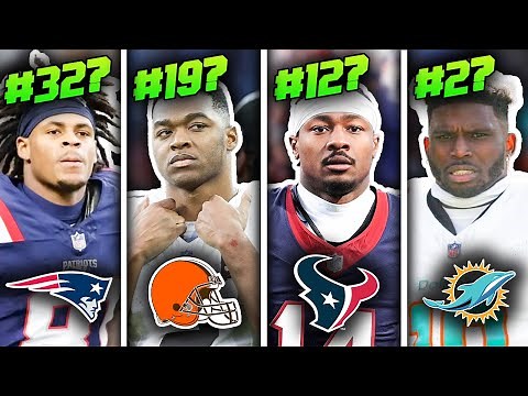 Ranking All 32 NFL Teams’ Top Wide Receivers For The 2024 Season From WORST To FIRST