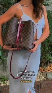 3.6K views | Red is the ultimate winner in the bag game, especially when it’s the L.V. Damier Neo Noe— A playful touch to classic elegance. ❤️ Interested in this piece?  Send us a message via SMS/Imsg/Viber/WhatsApp/Telegram - 0917 718 1310.  | Canon E-Bags Prime Trading | Facebook