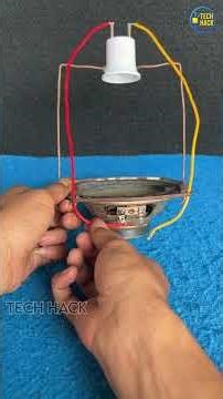 how to generate free energy using speaker magnét