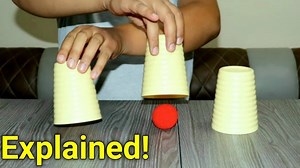 4.5K views · 89 reactions | Cups and Balls Magic Routine | The Mask Magic Tricks | Facebook