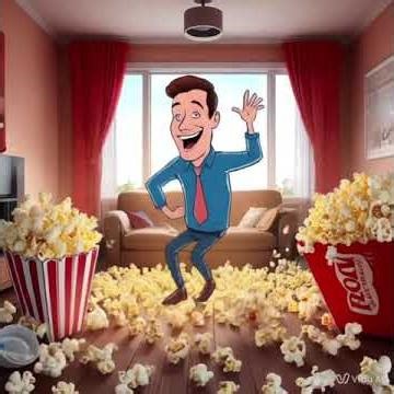 “Popcorn Planet Invasion! 🍿👽😂 | The Snack Attack Begins!”---📝