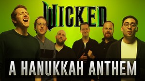 Music video for "We'll Rise Above (Defying Gravity)" a Wicked adaptation for Hanukkah 2024. "We'll Rise Above" is A Hanukkah anthem about Jewish resilience, inspired by Defying Gravity. Through challenges and triumphs, we rise, we shine, we hold space, and we light the way. Watch now and help spread the light! | The Maccabeats